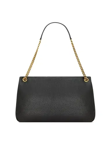 Saint Laurent Women's Calypso Bag in Grained Lambskin - Light Musk | Thumbnail 14 Saint Laurent Women's Calypso Bag in Grained Lambskin - Light Musk | Thumbnail 14