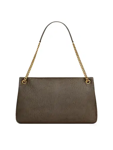 Saint Laurent Women's Calypso Bag in Grained Lambskin - Light Musk | Thumbnail 7 Saint Laurent Women's Calypso Bag in Grained Lambskin - Light Musk | Thumbnail 7
