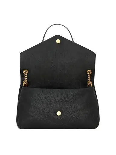 Saint Laurent Women's Calypso Bag in Grained Lambskin - Light Musk | Thumbnail 10 Saint Laurent Women's Calypso Bag in Grained Lambskin - Light Musk | Thumbnail 10