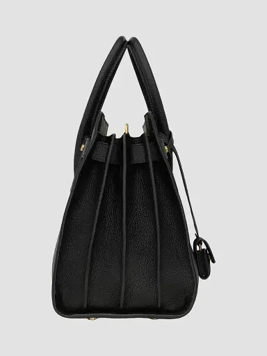 Saint Laurent Women's Sac De Jour Supple Top Handle Bag - Black | Thumbnail 4 Saint Laurent Women's Sac De Jour Supple Top Handle Bag - Black | Thumbnail 4