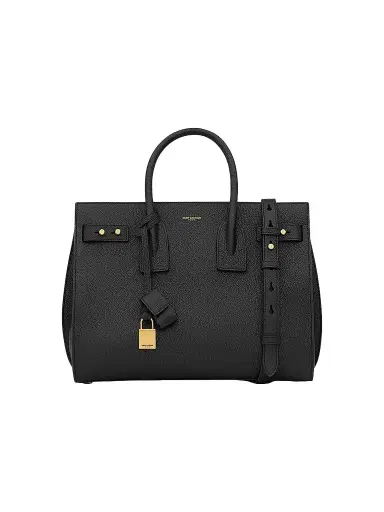 Saint Laurent Women's Sac De Jour Supple Top Handle Bag - Black | Thumbnail 1 Saint Laurent Women's Sac De Jour Supple Top Handle Bag - Black | Thumbnail 1