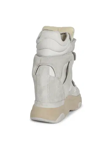 Isabel Marant Women's Balskee 50MM High-Top Wedge Sneakers - White - Size 11 | Thumbnail 3 Isabel Marant Women's Balskee 50MM High-Top Wedge Sneakers - White - Size 11 | Thumbnail 3