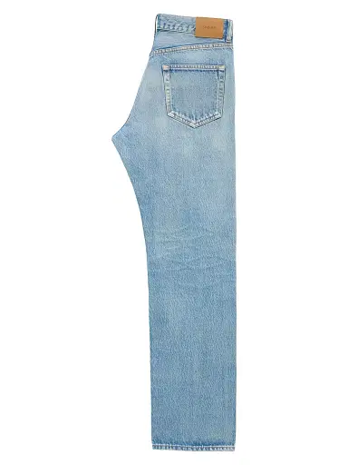 Saint Laurent Men's Loose-Fit Jeans - Blue Beat - Size 27 | Thumbnail 2 Saint Laurent Men's Loose-Fit Jeans - Blue Beat - Size 27 | Thumbnail 2