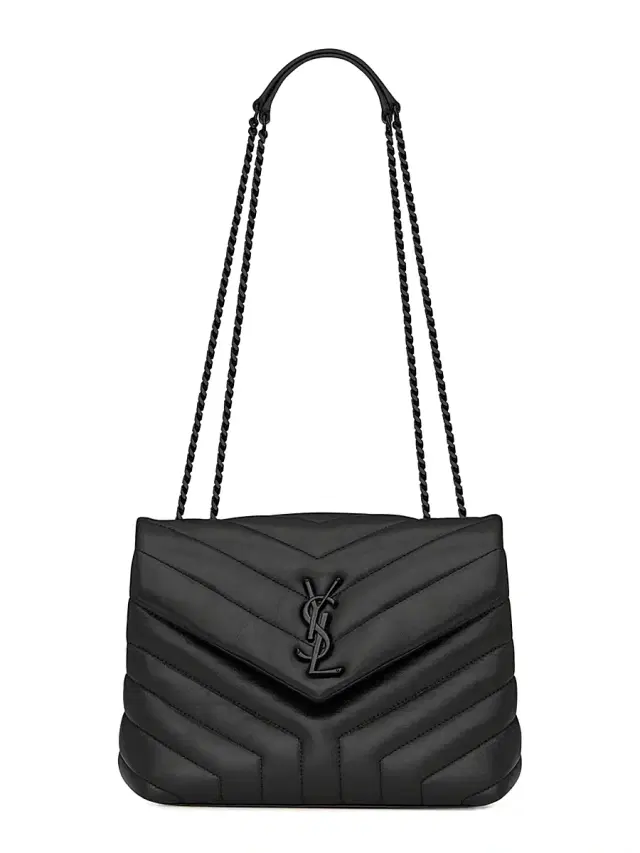 Women's Loulou Shoulder Bag in Quilted Leather - Black Women's Loulou Shoulder Bag in Quilted Leather - Black