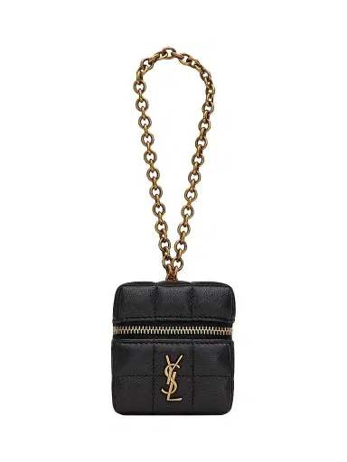 Saint Laurent Women's Cassandre Matelasse Carre Mini Cube in Lambskin | Thumbnail 1 Saint Laurent Women's Cassandre Matelasse Carre Mini Cube in Lambskin | Thumbnail 1