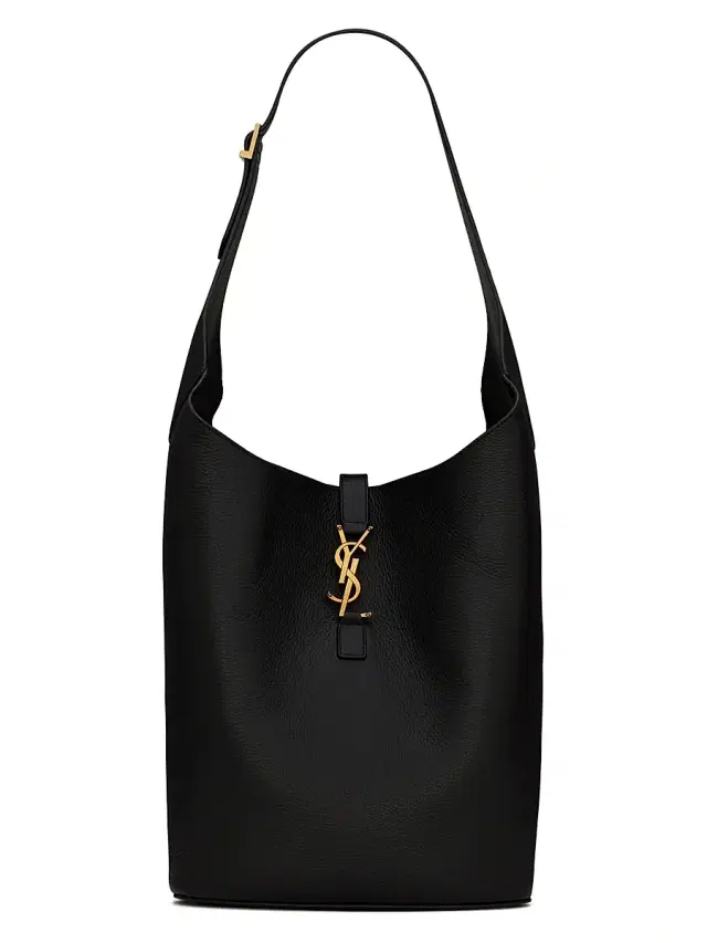 Women's Le 5 à 7 Hobo Bag in Grained Leather - Black Women's Le 5 à 7 Hobo Bag in Grained Leather - Black
