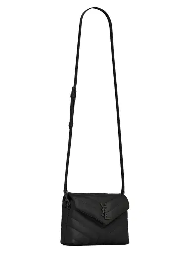 Saint Laurent Women's Toy Loulou in Quilted Leather - Nero | Thumbnail 4 Saint Laurent Women's Toy Loulou in Quilted Leather - Nero | Thumbnail 4