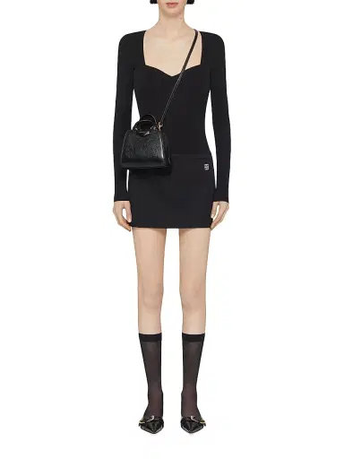 Givenchy Women's Micro Antigona Cube Top Handle Bag - Black | Thumbnail 2 Givenchy Women's Micro Antigona Cube Top Handle Bag - Black | Thumbnail 2