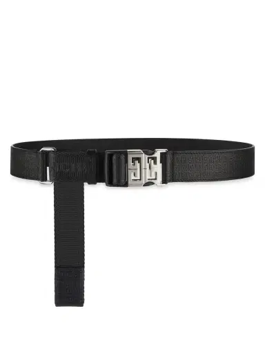 Givenchy Men's 4G Release Buckle Belt In Micro 4G Leather And Webbing - Black | Thumbnail 3 Givenchy Men's 4G Release Buckle Belt In Micro 4G Leather And Webbing - Black | Thumbnail 3
