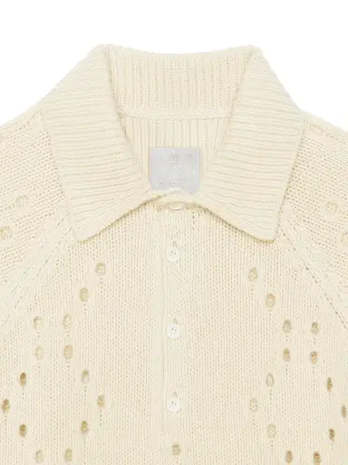 Givenchy Men's Oversized Sweater in Wool - Beige | Thumbnail 3 Givenchy Men's Oversized Sweater in Wool - Beige | Thumbnail 3