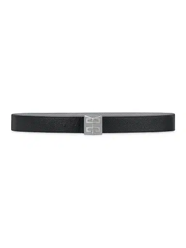 Givenchy Men's 4G Reversible Belt In Micro 4G Leather - Black Grey | Thumbnail 1 Givenchy Men's 4G Reversible Belt In Micro 4G Leather - Black Grey | Thumbnail 1