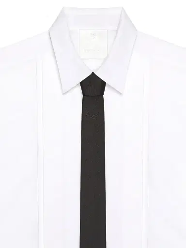 Givenchy Men's Tie in Silk - Black | Thumbnail 2 Givenchy Men's Tie in Silk - Black | Thumbnail 2
