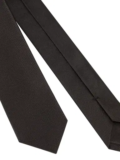 Givenchy Men's Tie in Silk - Black | Thumbnail 3 Givenchy Men's Tie in Silk - Black | Thumbnail 3