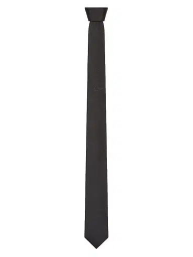 Givenchy Men's Tie in Silk - Black | Thumbnail 1 Givenchy Men's Tie in Silk - Black | Thumbnail 1