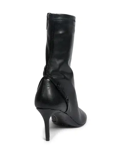 Courreges Women's 424 Oblique-Strap Ankle Boots - Black | Thumbnail 3 Courreges Women's 424 Oblique-Strap Ankle Boots - Black | Thumbnail 3