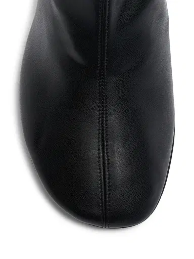 Courreges Women's 424 Oblique-Strap Ankle Boots - Black | Thumbnail 4 Courreges Women's 424 Oblique-Strap Ankle Boots - Black | Thumbnail 4