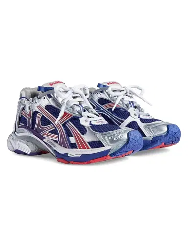 Balenciaga Men's Runner Gradient Sneakers - Blue - Size 13 | Thumbnail 2 Balenciaga Men's Runner Gradient Sneakers - Blue - Size 13 | Thumbnail 2