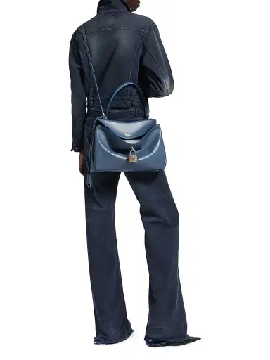 Balenciaga Women's Rodeo Handbag - Faded Dark Blue | Thumbnail 2 Balenciaga Women's Rodeo Handbag - Faded Dark Blue | Thumbnail 2