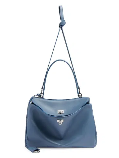 Balenciaga Women's Rodeo Handbag - Faded Dark Blue | Thumbnail 7 Balenciaga Women's Rodeo Handbag - Faded Dark Blue | Thumbnail 7
