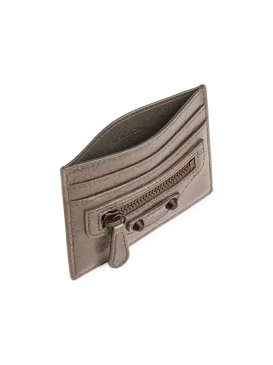 Balenciaga Women's Le City Card Holder - Dark Noix | Thumbnail 3 Balenciaga Women's Le City Card Holder - Dark Noix | Thumbnail 3