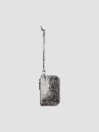Balenciaga Women's Le Cagole Coin Purse Metallized | Thumbnail 2 Balenciaga Women's Le Cagole Coin Purse Metallized | Thumbnail 2