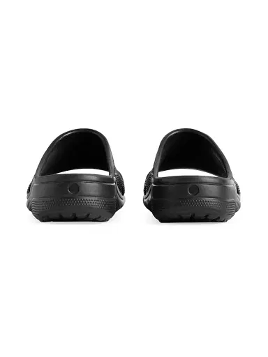 Balenciaga Men's Crocs Slide Sandals - Black | Thumbnail 3 Balenciaga Men's Crocs Slide Sandals - Black | Thumbnail 3