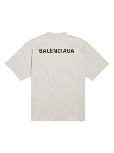 Balenciaga Back Medium Fit T-Shirt - White | Thumbnail 2 Balenciaga Back Medium Fit T-Shirt - White | Thumbnail 2