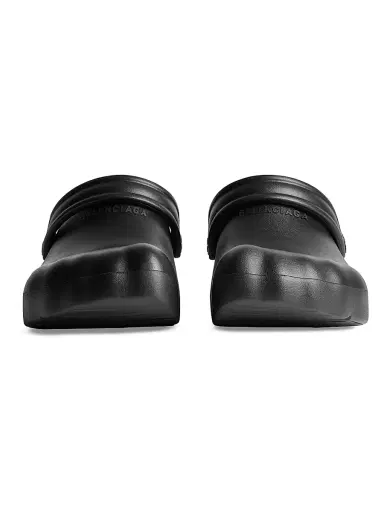 Balenciaga Men's Sunday Molded Mules - Black | Thumbnail 3 Balenciaga Men's Sunday Molded Mules - Black | Thumbnail 3