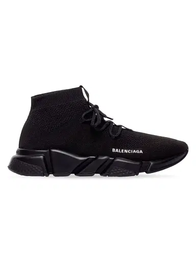 Balenciaga Men's Speed Lace-up Sneaker - Black | Thumbnail 1 Balenciaga Men's Speed Lace-up Sneaker - Black | Thumbnail 1