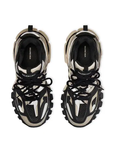 Balenciaga Women's Track Sneakers - Beige Black - Size 12 | Thumbnail 4 Balenciaga Women's Track Sneakers - Beige Black - Size 12 | Thumbnail 4