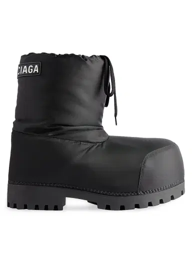 Balenciaga Women's Skiwear - Alaska Low Boots - Black | Thumbnail 1 Balenciaga Women's Skiwear - Alaska Low Boots - Black | Thumbnail 1