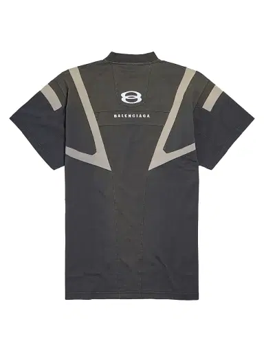 Balenciaga Men's Unity Sports Icon Biker Oversized T-Shirt - Black - Size XL | Thumbnail 2 Balenciaga Men's Unity Sports Icon Biker Oversized T-Shirt - Black - Size XL | Thumbnail 2