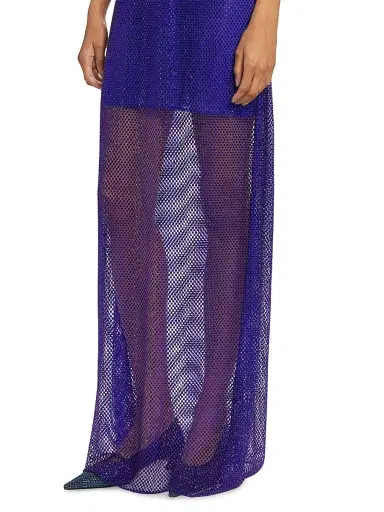 Stella McCartney Women's Hotfix Rhinestone Gown | Thumbnail 6 Stella McCartney Women's Hotfix Rhinestone Gown | Thumbnail 6