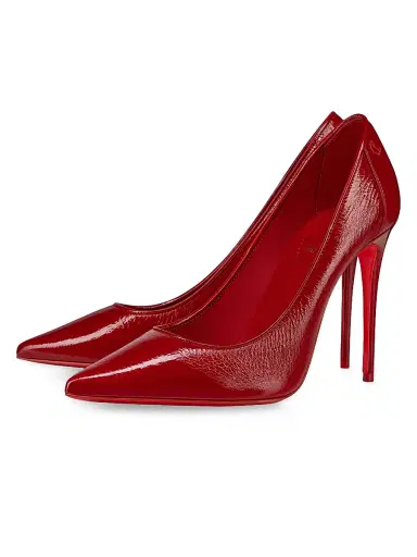 Christian Louboutin Women's Sporty Kate 0MM Patent Leather Pumps - Loubi | Thumbnail 2 Christian Louboutin Women's Sporty Kate 0MM Patent Leather Pumps - Loubi | Thumbnail 2
