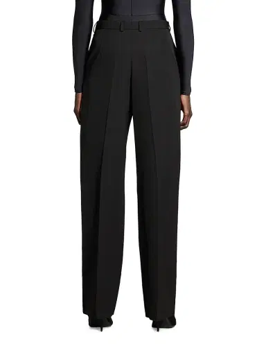 Balenciaga Women's Baggy Tailored Pants - Black | Thumbnail 4 Balenciaga Women's Baggy Tailored Pants - Black | Thumbnail 4