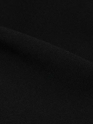 Stella McCartney Women's Compact Knit Short-Sleeve Top - Black | Thumbnail 7 Stella McCartney Women's Compact Knit Short-Sleeve Top - Black | Thumbnail 7