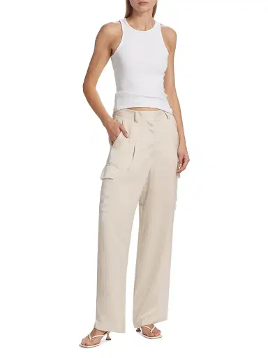 Ba&sh Women's Cary Straight-Leg Pants | Thumbnail 2 Ba&sh Women's Cary Straight-Leg Pants | Thumbnail 2