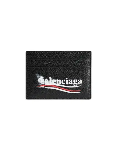 Balenciaga Men's Cash Card Holder - Black | Thumbnail 1 Balenciaga Men's Cash Card Holder - Black | Thumbnail 1