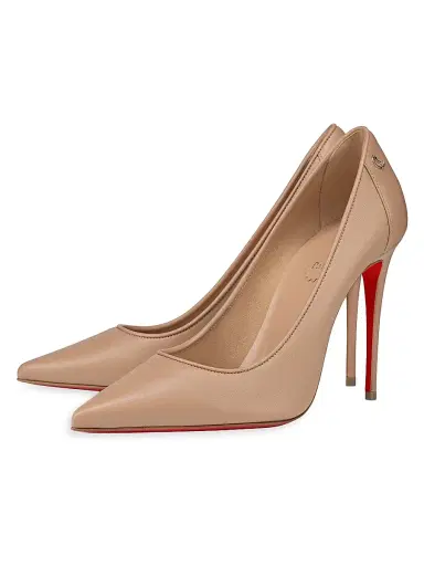 Christian Louboutin Women's Sporty 100MM Kate Pumps - Blush - Size 12 | Thumbnail 2 Christian Louboutin Women's Sporty 100MM Kate Pumps - Blush - Size 12 | Thumbnail 2