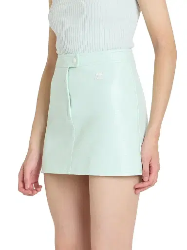 Courrèges Women's Vinyle Reedition Miniskirt | Thumbnail 4 Courrèges Women's Vinyle Reedition Miniskirt | Thumbnail 4