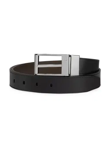 Christian Louboutin Men's Bizz Belt - Black | Thumbnail 5 Christian Louboutin Men's Bizz Belt - Black | Thumbnail 5