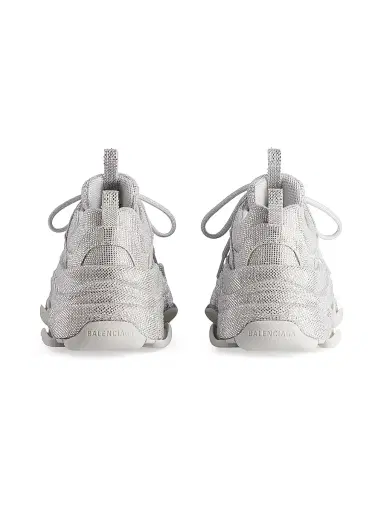 Balenciaga Men's Triple S Sneakers with Rhinestones - Light Grey | Thumbnail 3 Balenciaga Men's Triple S Sneakers with Rhinestones - Light Grey | Thumbnail 3