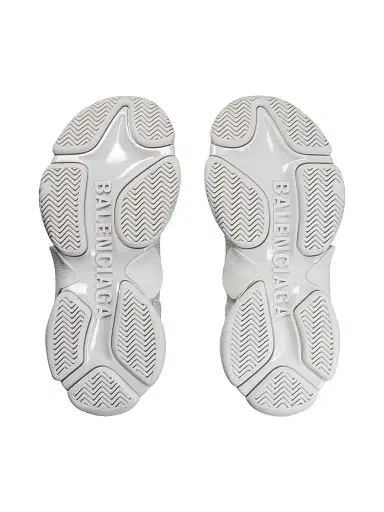 Balenciaga Men's Triple S Sneakers with Rhinestones - Light Grey | Thumbnail 7 Balenciaga Men's Triple S Sneakers with Rhinestones - Light Grey | Thumbnail 7