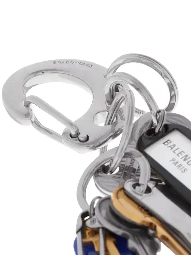 Balenciaga Men's Old School Bag Charm/Keychain | Thumbnail 2 Balenciaga Men's Old School Bag Charm/Keychain | Thumbnail 2