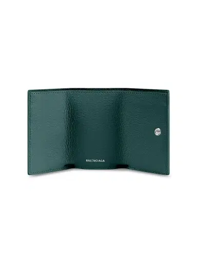Balenciaga Women's Papier Mini Wallet - Vert Malachite | Thumbnail 4 Balenciaga Women's Papier Mini Wallet - Vert Malachite | Thumbnail 4