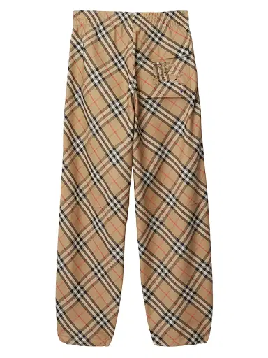 Burberry Men's Heritage Check Track Pants - Sand Check - Size XXL | Thumbnail 3 Burberry Men's Heritage Check Track Pants - Sand Check - Size XXL | Thumbnail 3