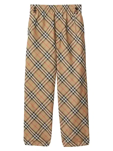 Burberry Men's Heritage Check Track Pants - Sand Check - Size XXL | Thumbnail 1 Burberry Men's Heritage Check Track Pants - Sand Check - Size XXL | Thumbnail 1