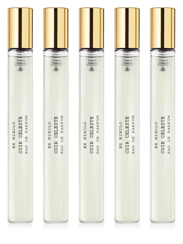 Cuir Celeste 5-Piece Eau de Parfum Travel Set Cuir Celeste 5-Piece Eau de Parfum Travel Set