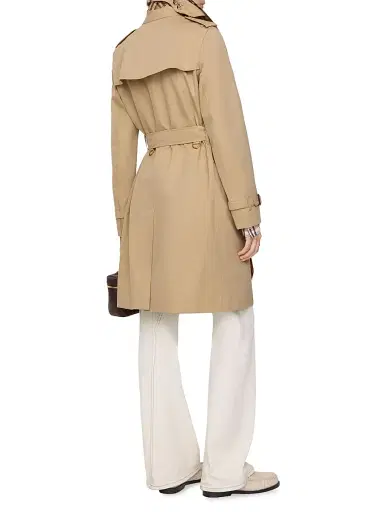 Burberry Women's Kensington Double-Breasted Trench Coat - Honey - Size 16 | Thumbnail 5 Burberry Women's Kensington Double-Breasted Trench Coat - Honey - Size 16 | Thumbnail 5