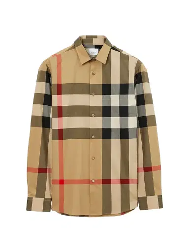 Burberry Men's Summerton Check Shirt - Archive Beige Check - Size XXL | Thumbnail 1 Burberry Men's Summerton Check Shirt - Archive Beige Check - Size XXL | Thumbnail 1